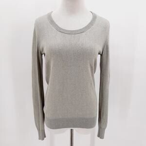 Moda International Pullover Silk Cashmere Sweater sage Green